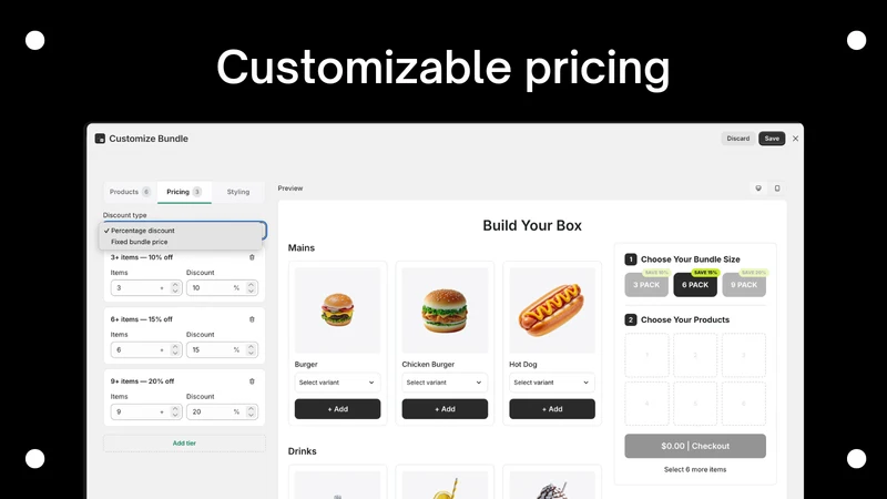Simplify | Bundle Builder