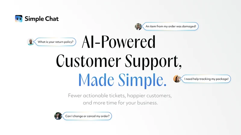 Simple Chat: AI helpdesk