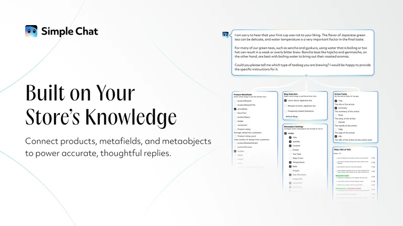 Simple Chat: AI helpdesk
