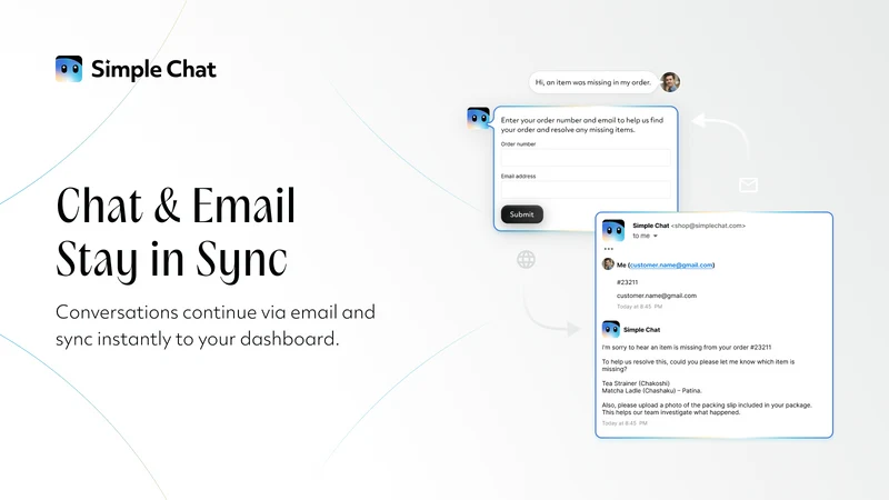 Simple Chat: AI helpdesk