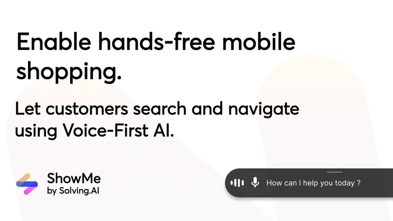 ShowMe: AI Sales Associate