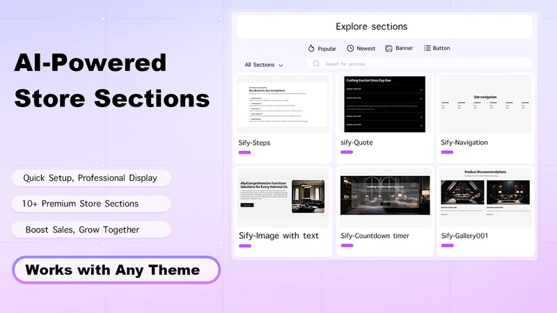 Sectionly: Section Library
