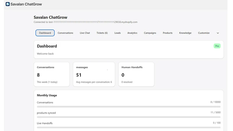 Savalan Live Chat & AI Chatbot