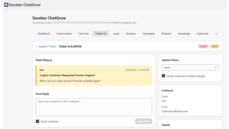 Savalan Live Chat & AI Chatbot