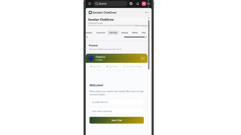 Savalan Live Chat & AI Chatbot