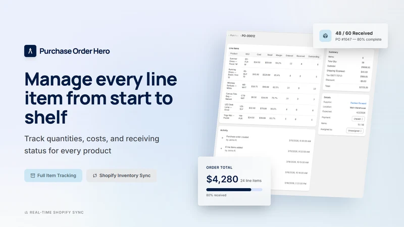 Purchase Order Hero