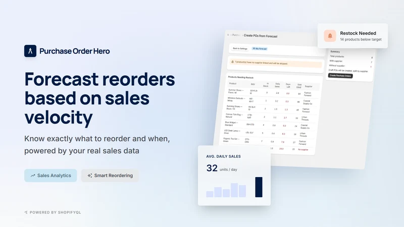 Purchase Order Hero