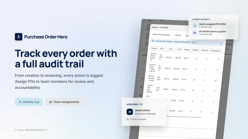 Purchase Order Hero