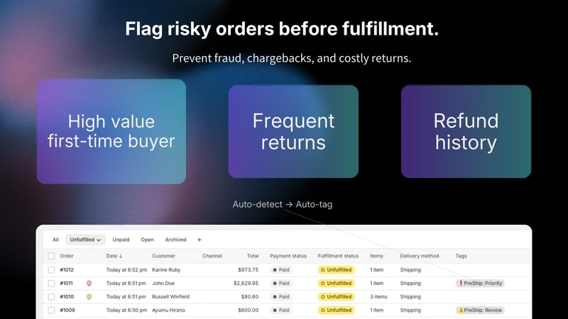 PreShip Alert: Chargeback