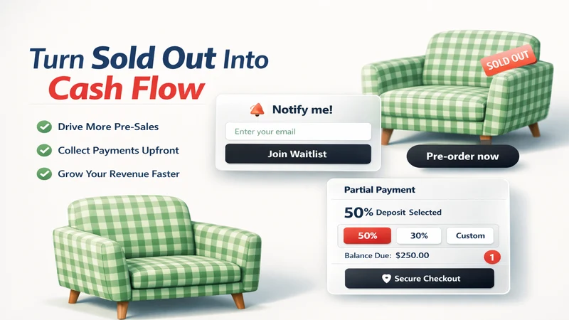 Preorder, Back in Stock Notify