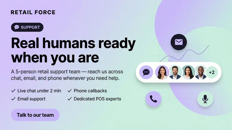 RetailForce: POS Time Clock In