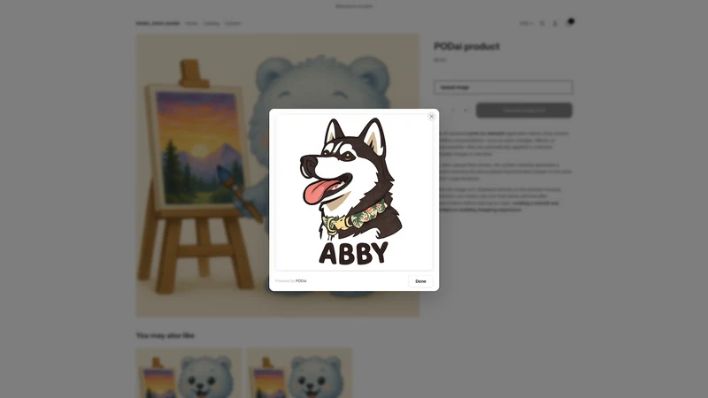 PODai: Custom Products with AI