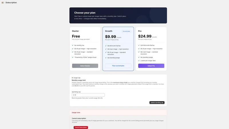 PODai: Custom Products with AI