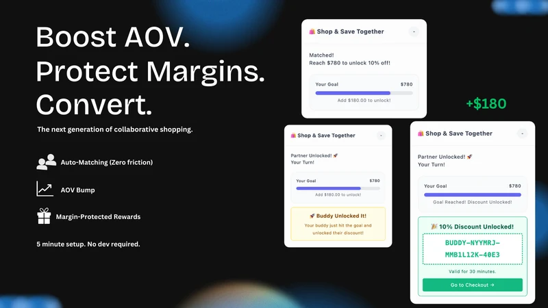 BuddyBoost: AOV Cart Targets