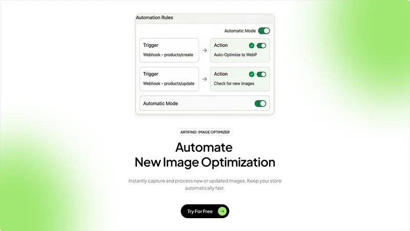 Artifind: WEBP Image Optimizer