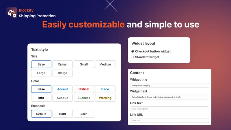 Blockify: Shipping Protection