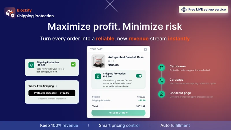Blockify: Shipping Protection