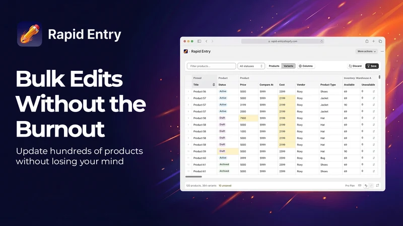 Rapid Entry