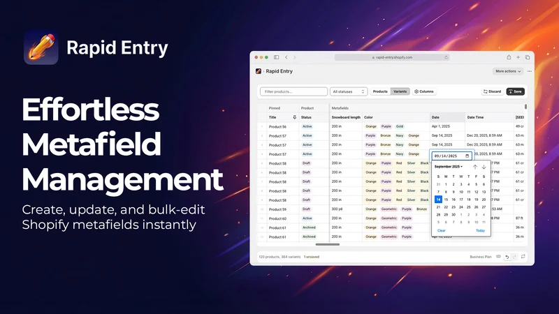 Rapid Entry