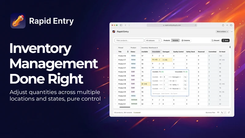 Rapid Entry