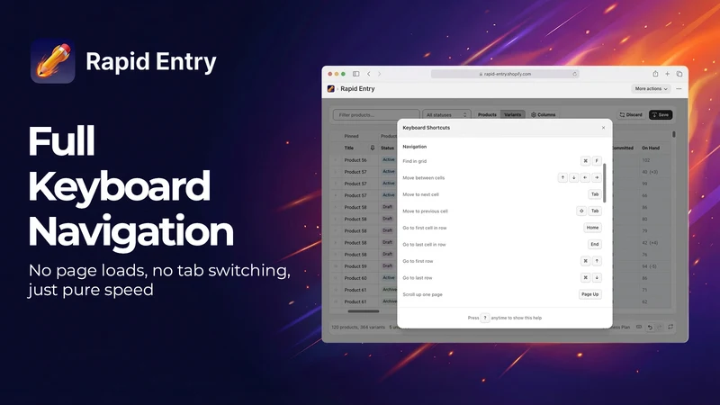 Rapid Entry