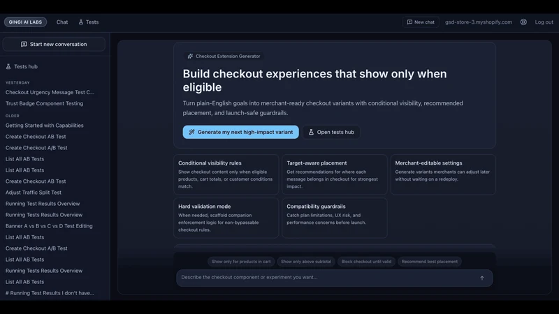 GetStuffDone Checkout AI