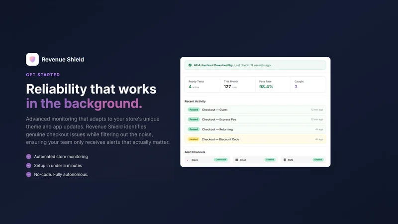 Revenue Shield: Store Monitor