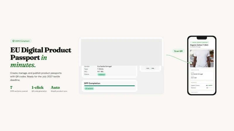 Passtiq ‑ EU Product Passport