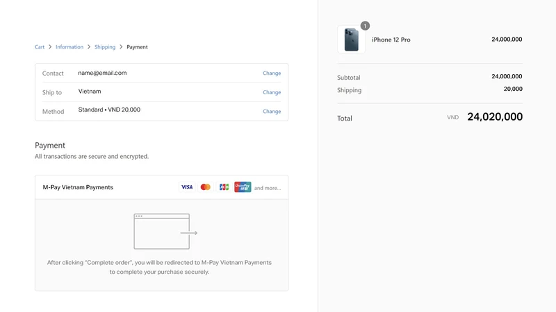 M‑Pay Vietnam Payments