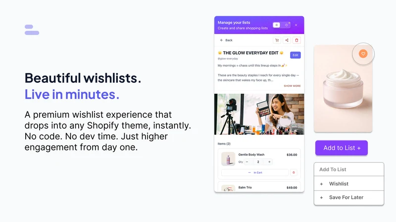 Listable: Wishlists That Sell