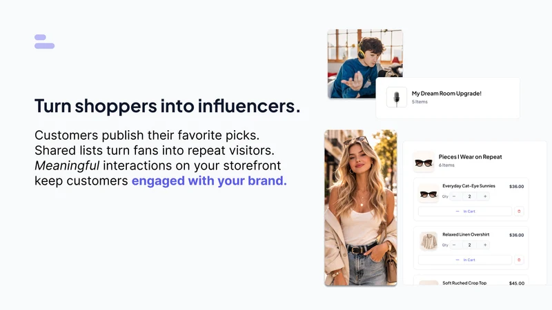 Listable: Wishlists That Sell