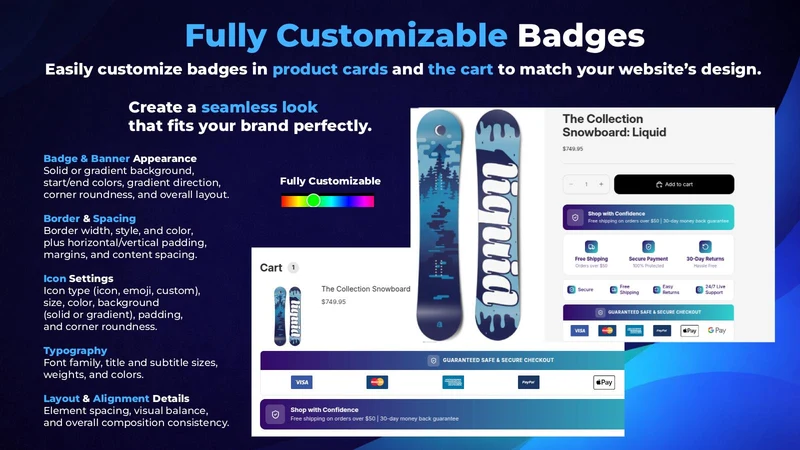 GS Trust Badges & Icons