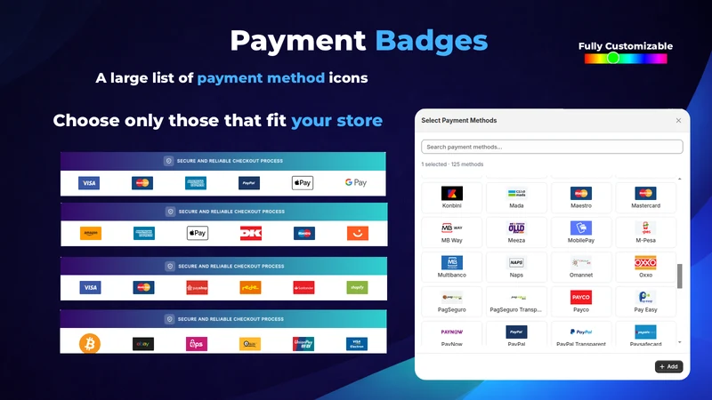 GS Trust Badges & Icons