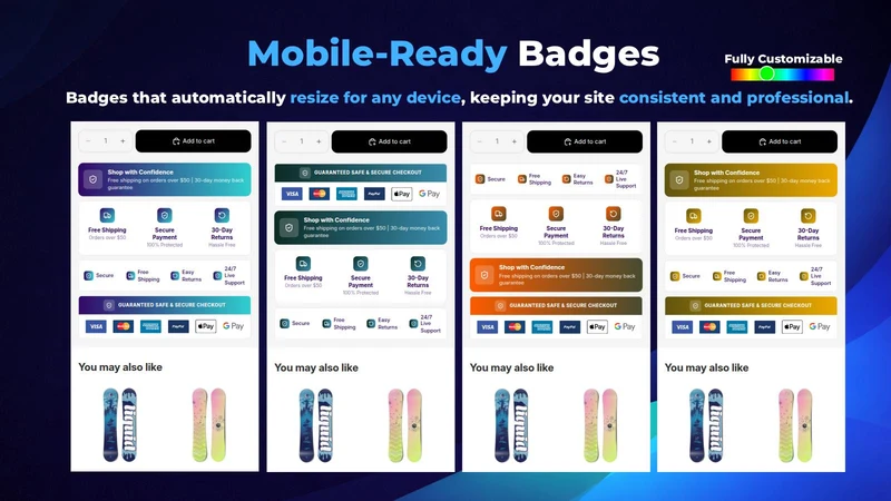 GS Trust Badges & Icons