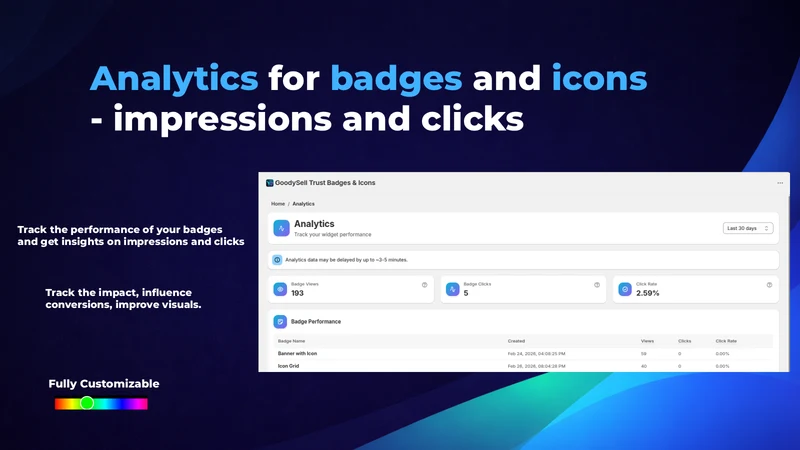 GS Trust Badges & Icons