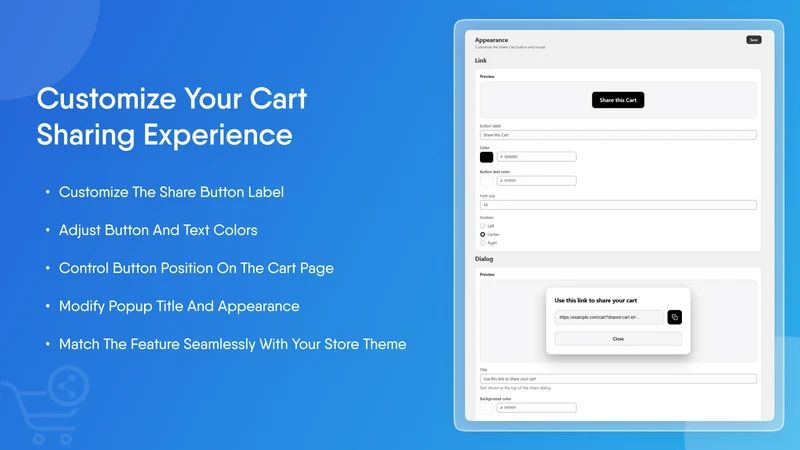 BuddyCart ‑ Shareable Carts