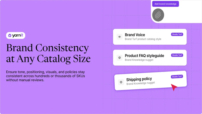 Yarnit CatalogIQ