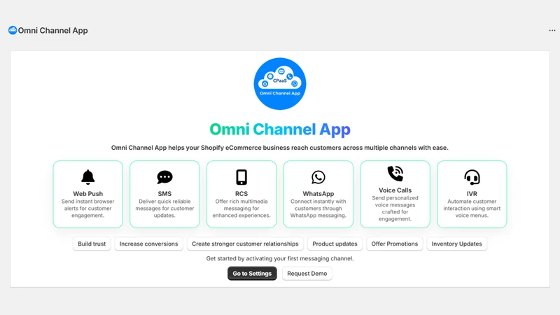 Omni Channel App