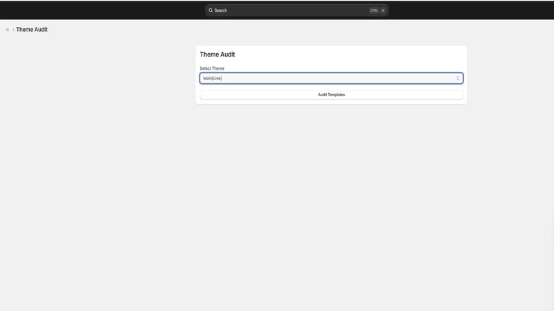 Moptix Theme Audit
