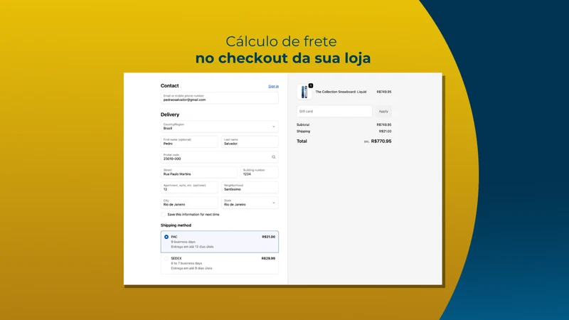 Meu Frete com Correios