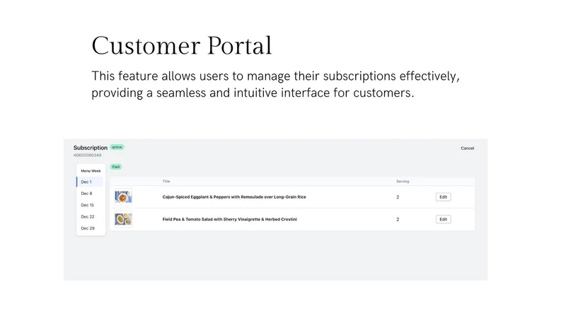 Servd – Meal Subscriptions