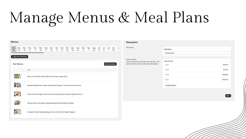 Servd – Meal Subscriptions
