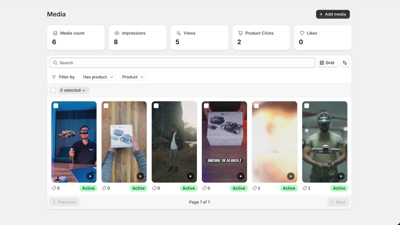 Maxproof Shoppable Video & UGC
