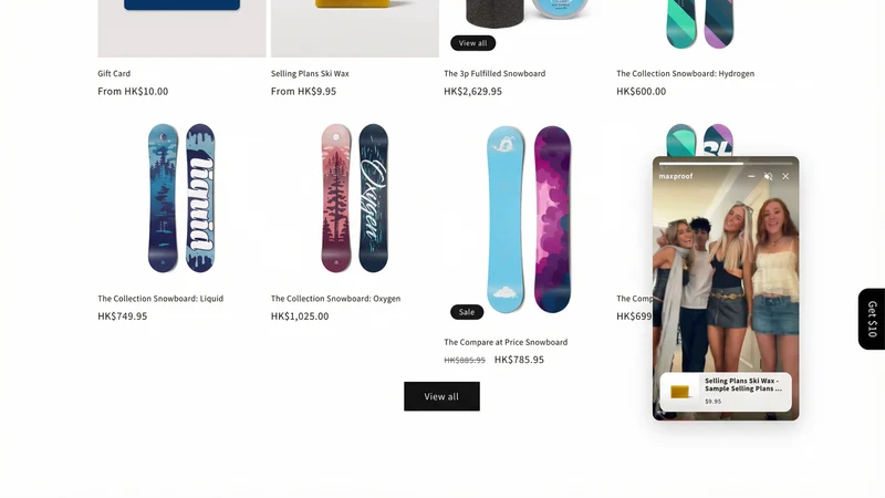 Maxproof Shoppable Video & UGC