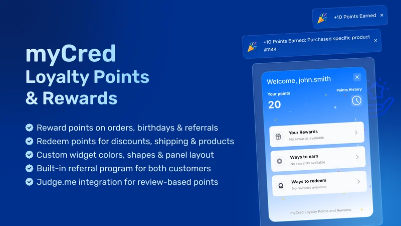 myCred Loyalty Points & Reward