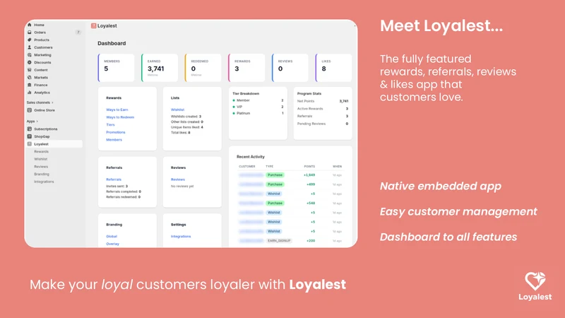 Loyalest Membership & Rewards