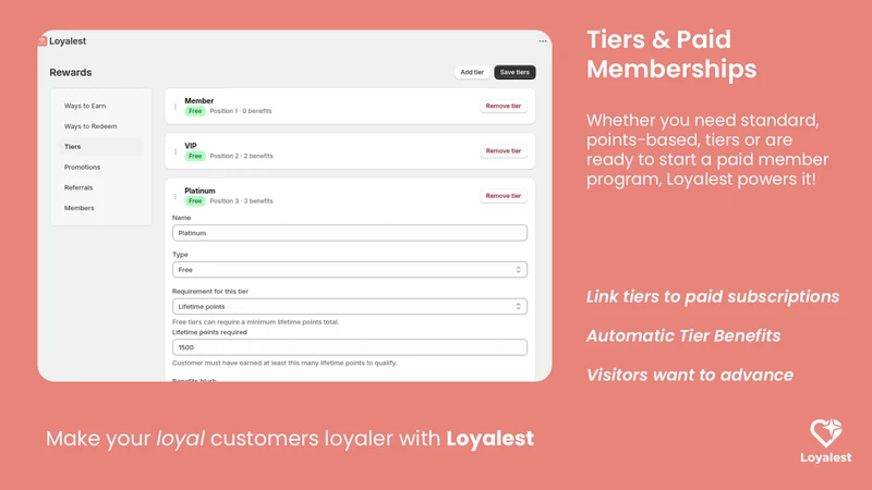 Loyalest Membership & Rewards