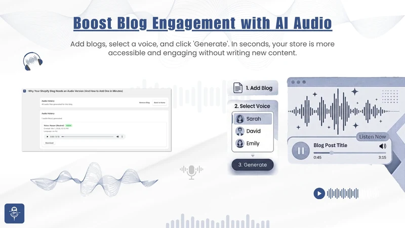 LM Blogify | Blog to Audio