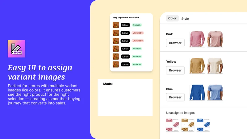 FB Variant Image, Color Swatch