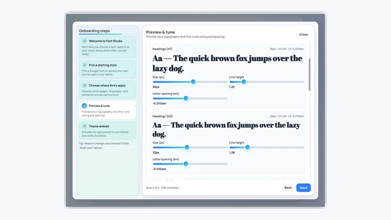FourCore Font Studio
